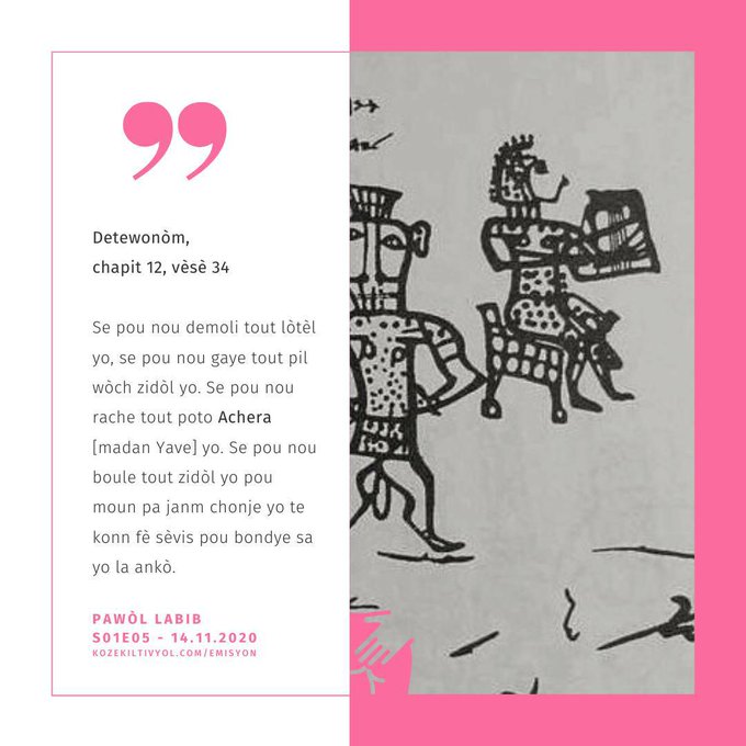 #PaFèSilans – Pawòl bondye ki ankouraje vyòl -Pati 2: Yon kwayans ki depase&nbsp;relijyon