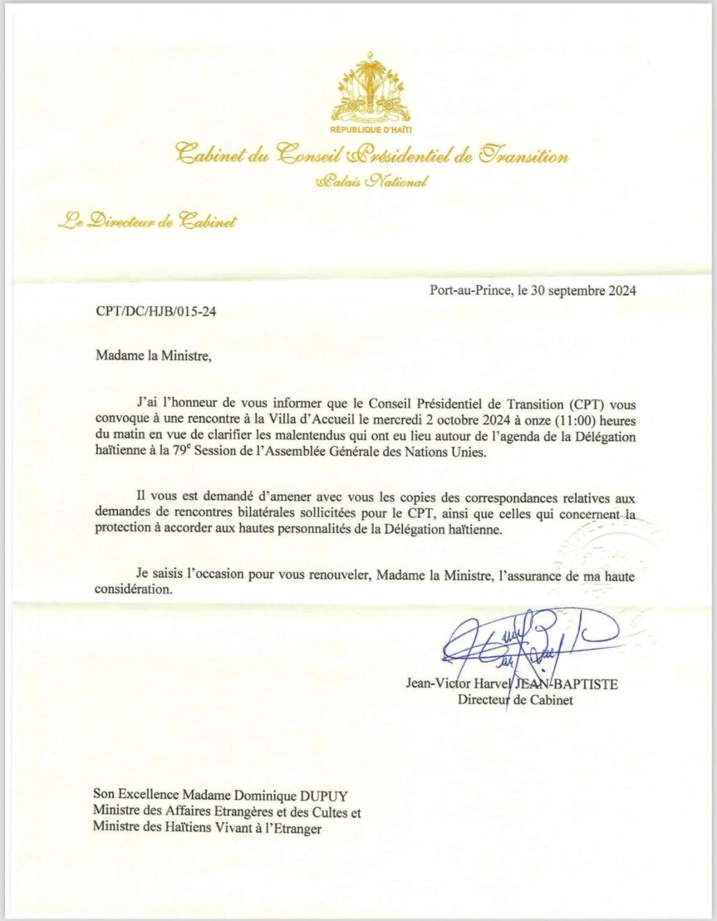 Une lettre d&rsquo;une effarante&nbsp;efficacité